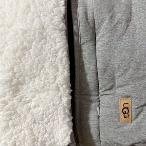 UGG Pillowcases Bundle (3) Gray and White New Without Tags